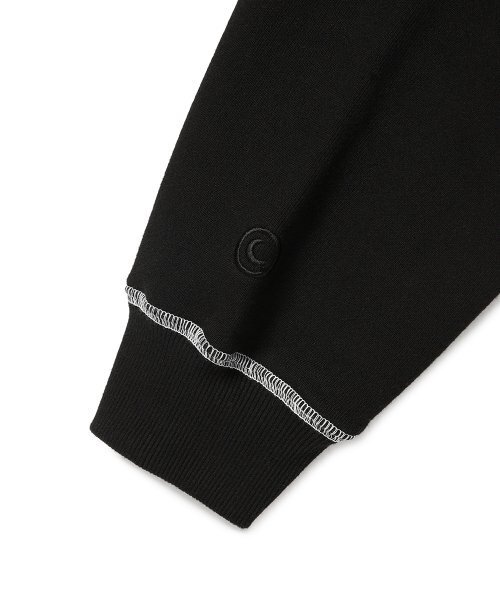 Cavish(カビシ)の「CFT STITCH POINT HOODIE BLACK(CV2DSUM404A)(パーカー・メンズ・ブラック・LARGE/MEDIUM/SMALL)」の5枚目の写真