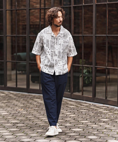 felkod（フィルコッド）の「mp14429-Cool Touch Tuck Pants イージーパンツ(F26S120)（その他パンツ・メンズ・ブラック/ネイビー・S/M/L）」の7枚目の写真