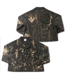 VERSE ONE（バースワン）の「SPACE DENIM CROPPED JACKET (HAND MADE)（デニムジャケット）」