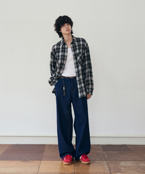 OURDAYZ（アワーデイズ）の「グレンプレイドチェックシャツ[ブラック]（シャツ/ブラウス・レディース・その他・MEDIUM/LARGE/X-LARGE）」の3枚目の写真