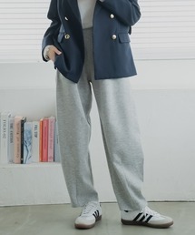 nissen | 【低身長/高身長サイズ有】カーブスウェットパンツ（Petitjo/slattgir.)(その他パンツ)