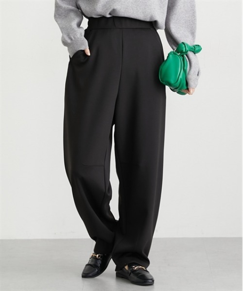 nissen（ニッセン）の「【低身長/高身長サイズ有】カーブスウェットパンツ（Petitjo/slattgir.)（その他パンツ・レディース・杢グレー/ブラック/ブラウン・M/L/LL/3L/PSS/PS/PM/PL/TM/TL/TLL/T3L）」の7枚目の写真