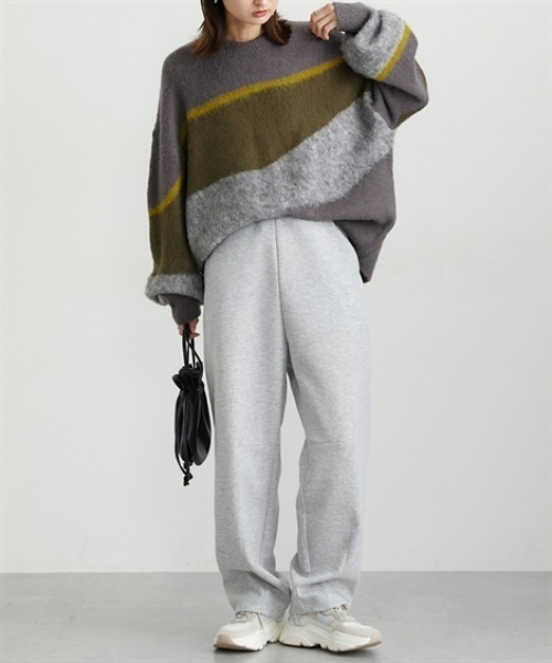 nissen（ニッセン）の「【低身長/高身長サイズ有】カーブスウェットパンツ（Petitjo/slattgir.)（その他パンツ・レディース・杢グレー/ブラック/ブラウン・M/L/LL/3L/PSS/PS/PM/PL/TM/TL/TLL/T3L）」の20枚目の写真