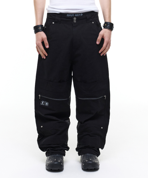 OPUS 0012(オーパス0012)の「Op. 08 PPOOCCKKEETT LIQUID PANTS BLACK(その他パンツ・レディース・その他・SMALL/MEDIUM/LARGE)」の1枚目の写真
