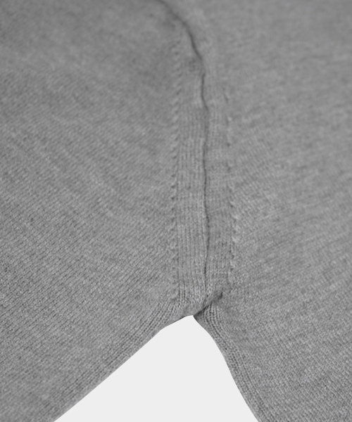 BIRBANTE(ビルバンテ)の「ソフトウォッシャブルラインカラーニット - グレー(ニット/セーター・メンズ・グレー・SMALL/MEDIUM/LARGE/X-LARGE)」の5枚目の写真