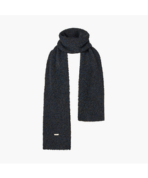 KUME（クメ）の「Wool Blend Knitted Muffler, Navy（マフラー・メンズ）」
