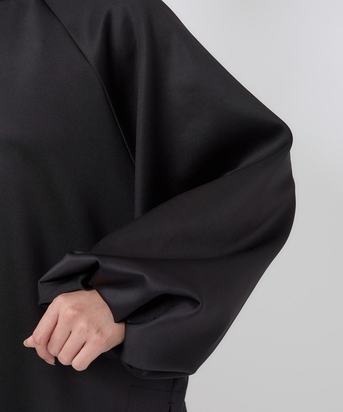 BABYLONE（バビロン）の「ダンボールプルオーバー（Tシャツ/カットソー・レディース・アイボリー/ブラック・フリー）」の21枚目の写真