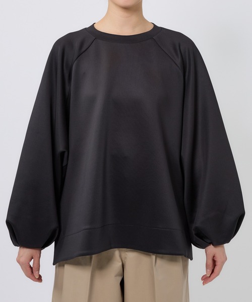 BABYLONE（バビロン）の「ダンボールプルオーバー（Tシャツ/カットソー・レディース・アイボリー/ブラック・フリー）」の16枚目の写真