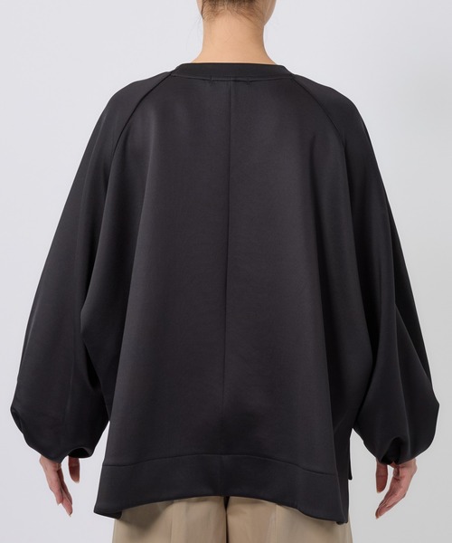 BABYLONE（バビロン）の「ダンボールプルオーバー（Tシャツ/カットソー・レディース・アイボリー/ブラック・フリー）」の18枚目の写真