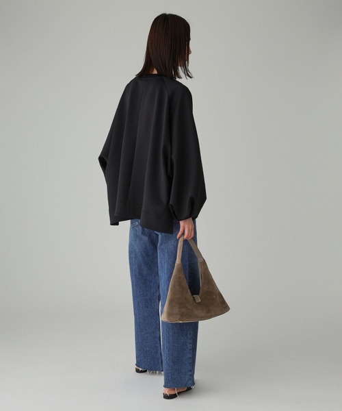 BABYLONE（バビロン）の「ダンボールプルオーバー（Tシャツ/カットソー・レディース・アイボリー/ブラック・フリー）」の9枚目の写真