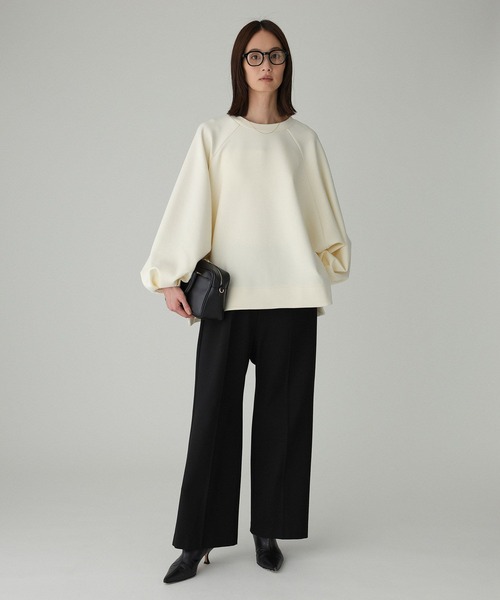 BABYLONE（バビロン）の「ダンボールプルオーバー（Tシャツ/カットソー・レディース・アイボリー/ブラック・フリー）」の13枚目の写真