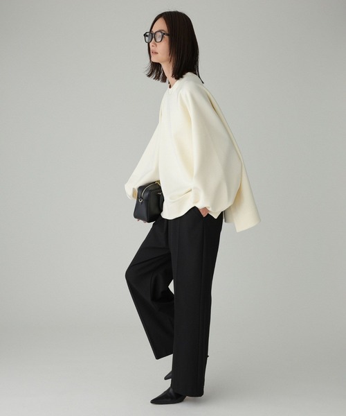 BABYLONE（バビロン）の「ダンボールプルオーバー（Tシャツ/カットソー・レディース・アイボリー/ブラック・フリー）」の14枚目の写真