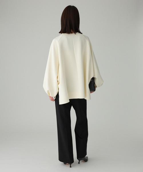 BABYLONE（バビロン）の「ダンボールプルオーバー（Tシャツ/カットソー・レディース・アイボリー/ブラック・フリー）」の15枚目の写真