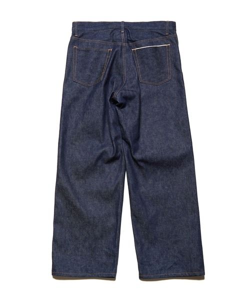 uniform experiment（ユニフォームエクスペリメント）の「RIGID WIDE-FIT JEANS（デニムパンツ・メンズ・インディゴブルー・1/2/3/4/5）」の4枚目の写真