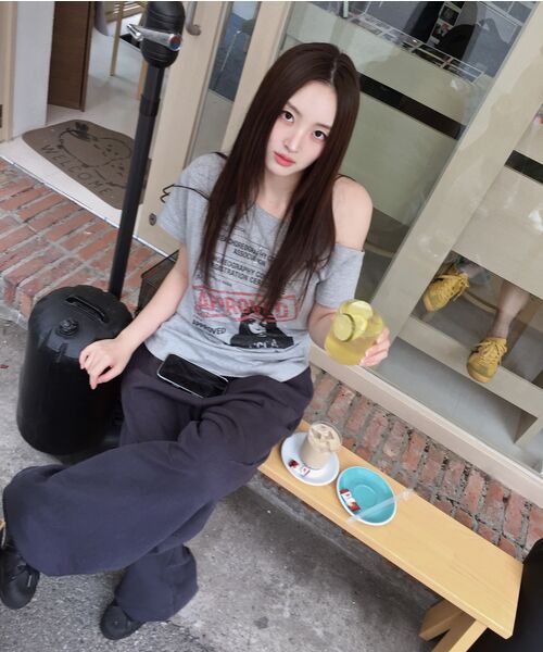 DAUSPICE（ディーオスピス）の「(DUC) Symbol Sweat Pants Vintage Black（スウェットパンツ・レディース・ブラック・SMALL/MEDIUM/LARGE）」の21枚目の写真