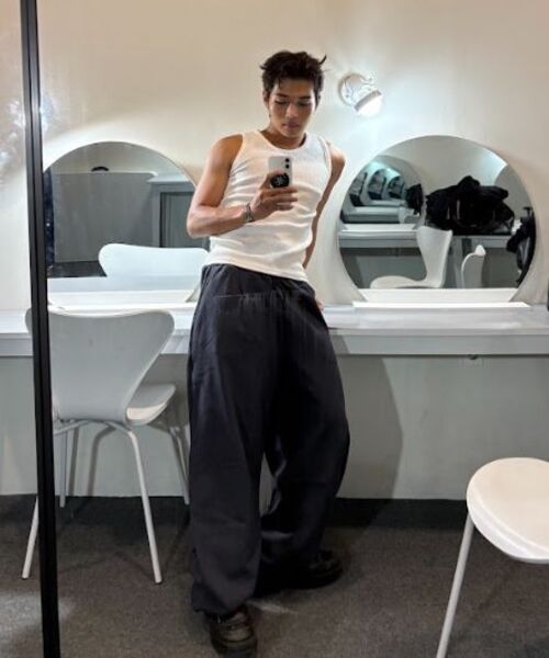 DAUSPICE（ディーオスピス）の「(DUC) Symbol Sweat Pants Vintage Black（スウェットパンツ・レディース・ブラック・SMALL/MEDIUM/LARGE）」の15枚目の写真
