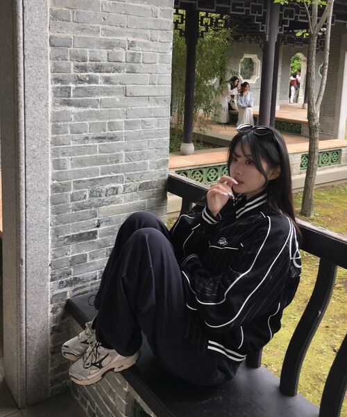 DAUSPICE（ディーオスピス）の「(DUC) Symbol Sweat Pants Vintage Black（スウェットパンツ・レディース・ブラック・SMALL/MEDIUM/LARGE）」の8枚目の写真