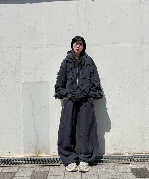 DAUSPICE（ディーオスピス）の「(DUC) Symbol Sweat Pants Vintage Black（スウェットパンツ・レディース・ブラック・SMALL/MEDIUM/LARGE）」の6枚目の写真
