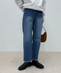 fredy emue | カットオフデニムパンツ(デニムパンツ)