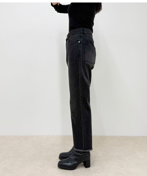 セール】カットオフデニムパンツ（デニムパンツ）｜fredy emue