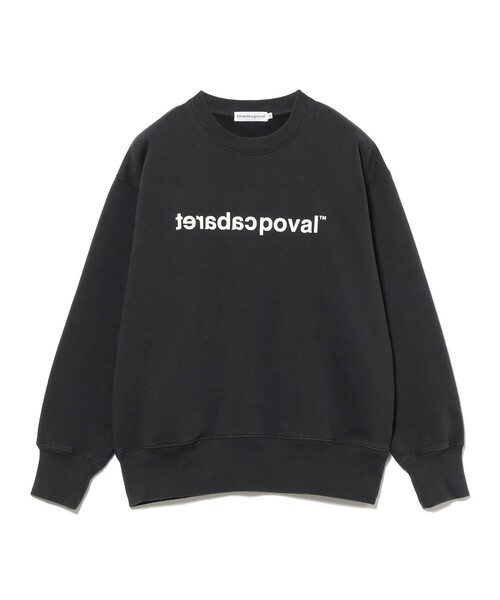 Cabaret Poval / Logo Crewneck（スウェット）｜cabaret poval