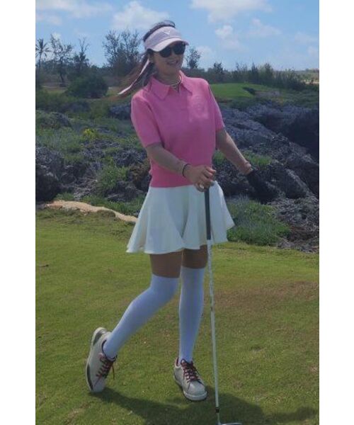 LORDLOAR(ロードロアル)の「シグニチャーカラー半袖ニット PINK(ニット/セーター・レディース・その他・SMALL/MEDIUM/LARGE)」の14枚目の写真