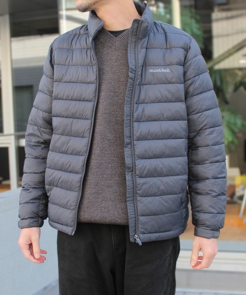 mont-bell（モンベル）の「【mont-bell】モンベル メンズトレックスーツ 軽量パディング（ナイロンジャケット・メンズ・ブラック/チャコールグレー/ネイビー・M/L/XL）」の2枚目の写真