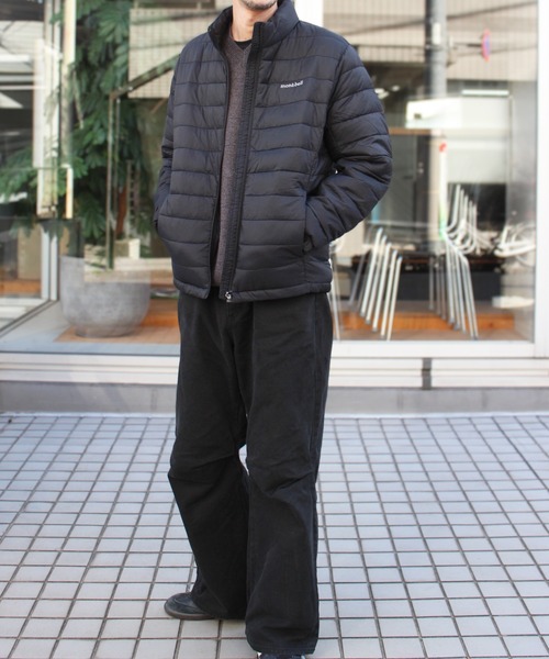 mont-bell（モンベル）の「【mont-bell】モンベル メンズトレックスーツ 軽量パディング（ナイロンジャケット・メンズ・ブラック/チャコールグレー/ネイビー・M/L/XL）」の10枚目の写真