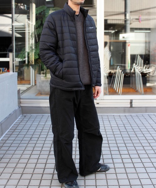 mont-bell（モンベル）の「【mont-bell】モンベル メンズトレックスーツ 軽量パディング（ナイロンジャケット・メンズ・ブラック/チャコールグレー/ネイビー・M/L/XL）」の9枚目の写真