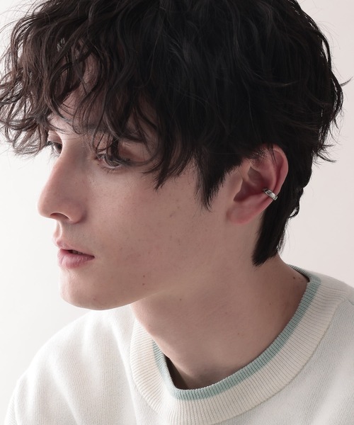 RAGEBLUE（レイジブルー）の「Stainless Ear Cuff /ステンレスイヤ－カフ（イヤーカフ・メンズ・シルバー系その他2/シルバー系その他・FREE）」の15枚目の写真