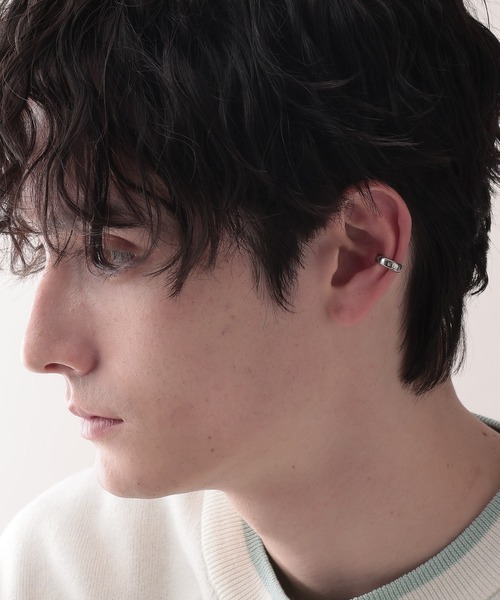 RAGEBLUE（レイジブルー）の「Stainless Ear Cuff /ステンレスイヤ－カフ（イヤーカフ・メンズ・シルバー系その他2/シルバー系その他・FREE）」の14枚目の写真