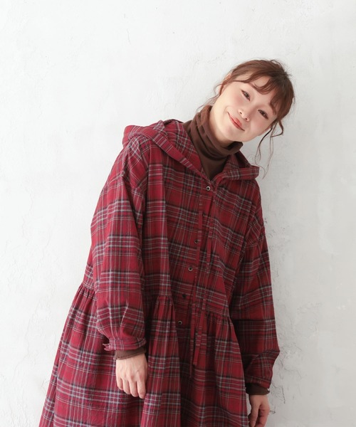 soulberry（ソウルベリー）の「赤ずきんなチェックワンピース