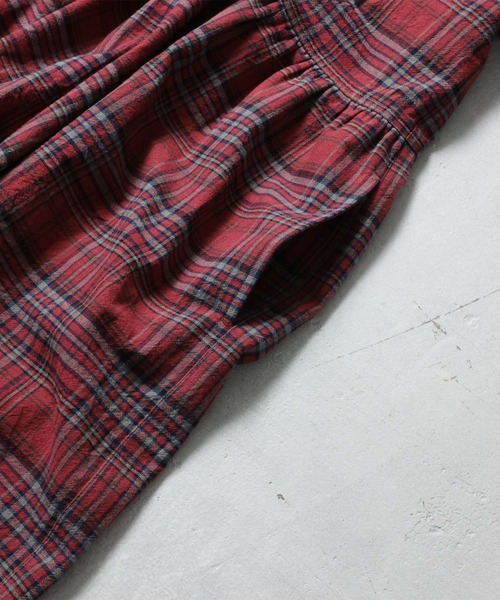 赤ずきんなチェックワンピース（ワンピース）｜soulberry（ソウル