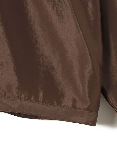 SHIPS(シップス)の「UNDER STANDING:shirring stopper blouse(シャツ/ブラウス・レディース・オフホワイト/ブラウン・ONE SIZE)」の10枚目の写真