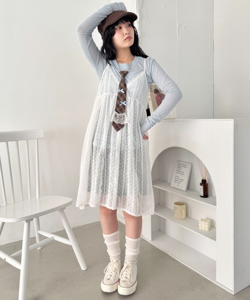 セール】チェックネクタイネックレス（ネクタイ）｜SOLLON.（ソルロン