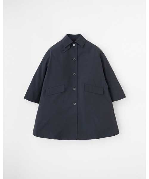 Traditional Weatherwear(トラディショナルウェザーウェア)の「LINTON(ステンカラーコート・レディース・ベージュ系その他/ネイビー・32/34)」の2枚目の写真