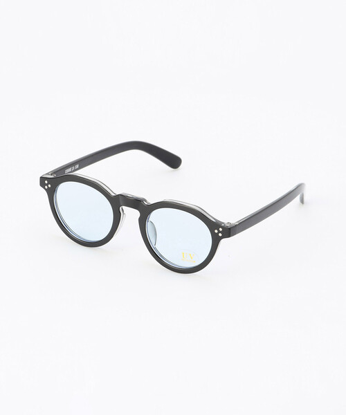 COMME CA ISM（コムサイズム）の「フラットレンズ クラウンパント型 サングラス（サングラス・メンズ・ベージュ/ブルー/ブラック・FREE）」の4枚目の写真