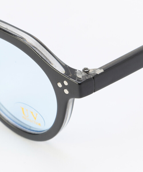 COMME CA ISM（コムサイズム）の「フラットレンズ クラウンパント型 サングラス（サングラス・メンズ・ベージュ/ブルー/ブラック・FREE）」の9枚目の写真