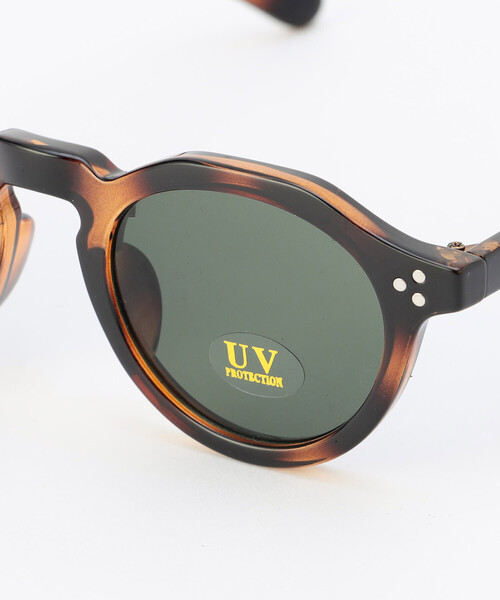 COMME CA ISM（コムサイズム）の「フラットレンズ クラウンパント型 サングラス（サングラス・メンズ・ベージュ/ブルー/ブラック・FREE）」の12枚目の写真