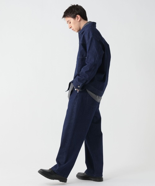 GEORGE'S（ジョージズ）の「デニムジャケット（デニムジャケット・メンズ・ブルー/ブラック・LARGE/MEDIUM）」の18枚目の写真