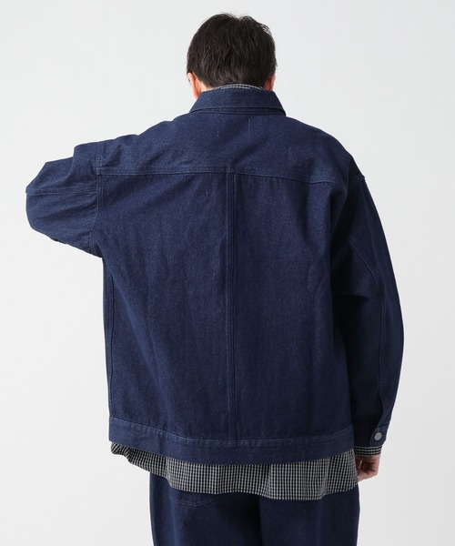 GEORGE'S（ジョージズ）の「デニムジャケット（デニムジャケット・メンズ・ブルー/ブラック・LARGE/MEDIUM）」の20枚目の写真