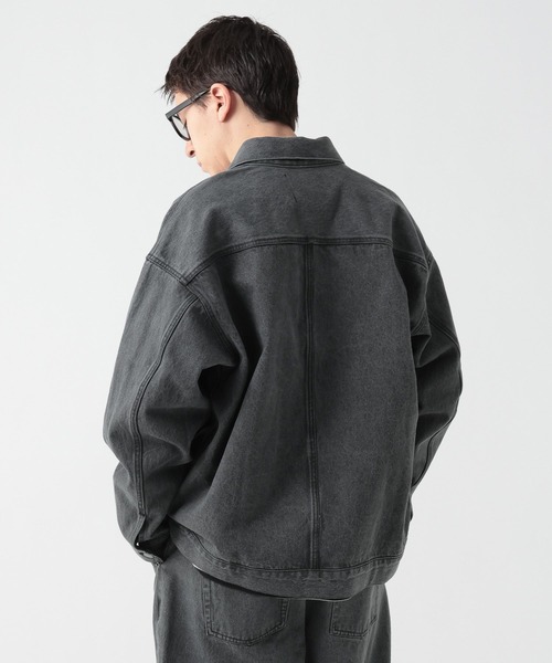 GEORGE'S（ジョージズ）の「デニムジャケット（デニムジャケット・メンズ・ブルー/ブラック・LARGE/MEDIUM）」の11枚目の写真