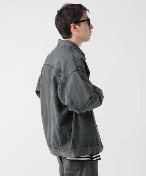 GEORGE'S（ジョージズ）の「デニムジャケット（デニムジャケット・メンズ・ブルー/ブラック・LARGE/MEDIUM）」の12枚目の写真