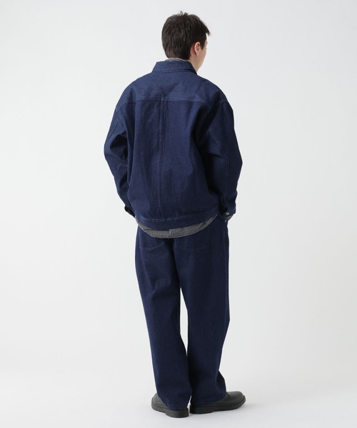GEORGE'S（ジョージズ）の「デニムジャケット（デニムジャケット・メンズ・ブルー/ブラック・LARGE/MEDIUM）」の16枚目の写真