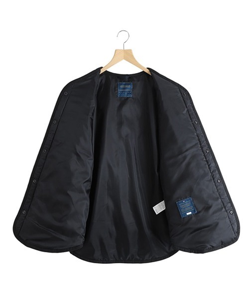 LAVENHAM（ラベンハム）の「LAVENHAM / ラベンハム：【別注】 QUILT LINER JACKET MENS：ONLYARK-1-2513[MUS]（その他アウター・メンズ・ブラック/カーキ・M/L）」の8枚目の写真
