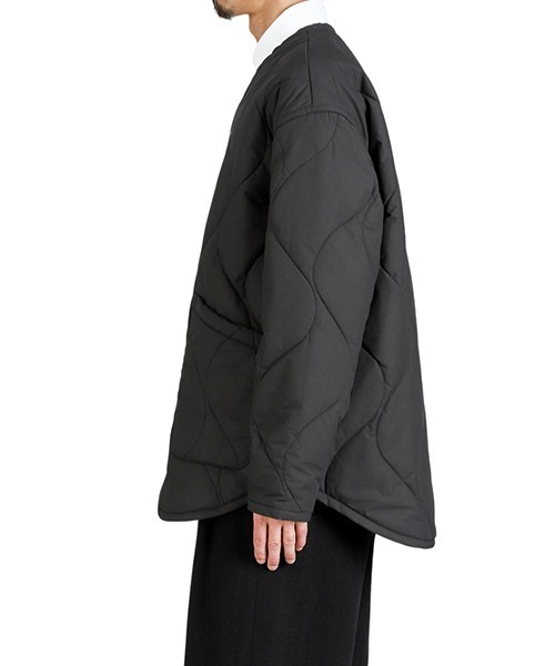 LAVENHAM（ラベンハム）の「LAVENHAM / ラベンハム：【別注】 QUILT LINER JACKET MENS：ONLYARK-1-2513[MUS]（その他アウター・メンズ・ブラック/カーキ・M/L）」の13枚目の写真