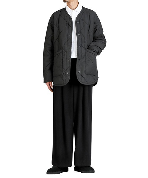 LAVENHAM（ラベンハム）の「LAVENHAM / ラベンハム：【別注】 QUILT LINER JACKET MENS：ONLYARK-1-2513[MUS]（その他アウター・メンズ・ブラック/カーキ・M/L）」の15枚目の写真