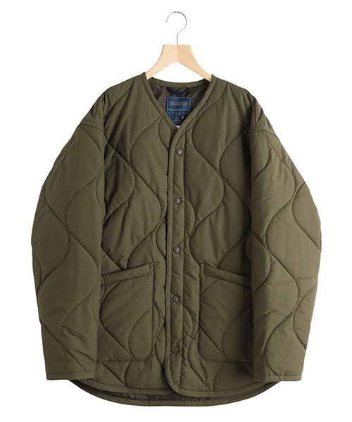 LAVENHAM（ラベンハム）の「LAVENHAM / ラベンハム：【別注】 QUILT LINER JACKET MENS：ONLYARK-1-2513[MUS]（その他アウター・メンズ・ブラック/カーキ・M/L）」の18枚目の写真
