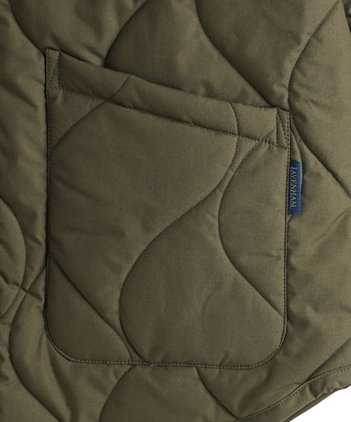 LAVENHAM（ラベンハム）の「LAVENHAM / ラベンハム：【別注】 QUILT LINER JACKET MENS：ONLYARK-1-2513[MUS]（その他アウター・メンズ・ブラック/カーキ・M/L）」の21枚目の写真