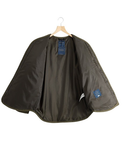 LAVENHAM（ラベンハム）の「LAVENHAM / ラベンハム：【別注】 QUILT LINER JACKET MENS：ONLYARK-1-2513[MUS]（その他アウター・メンズ・ブラック/カーキ・M/L）」の22枚目の写真